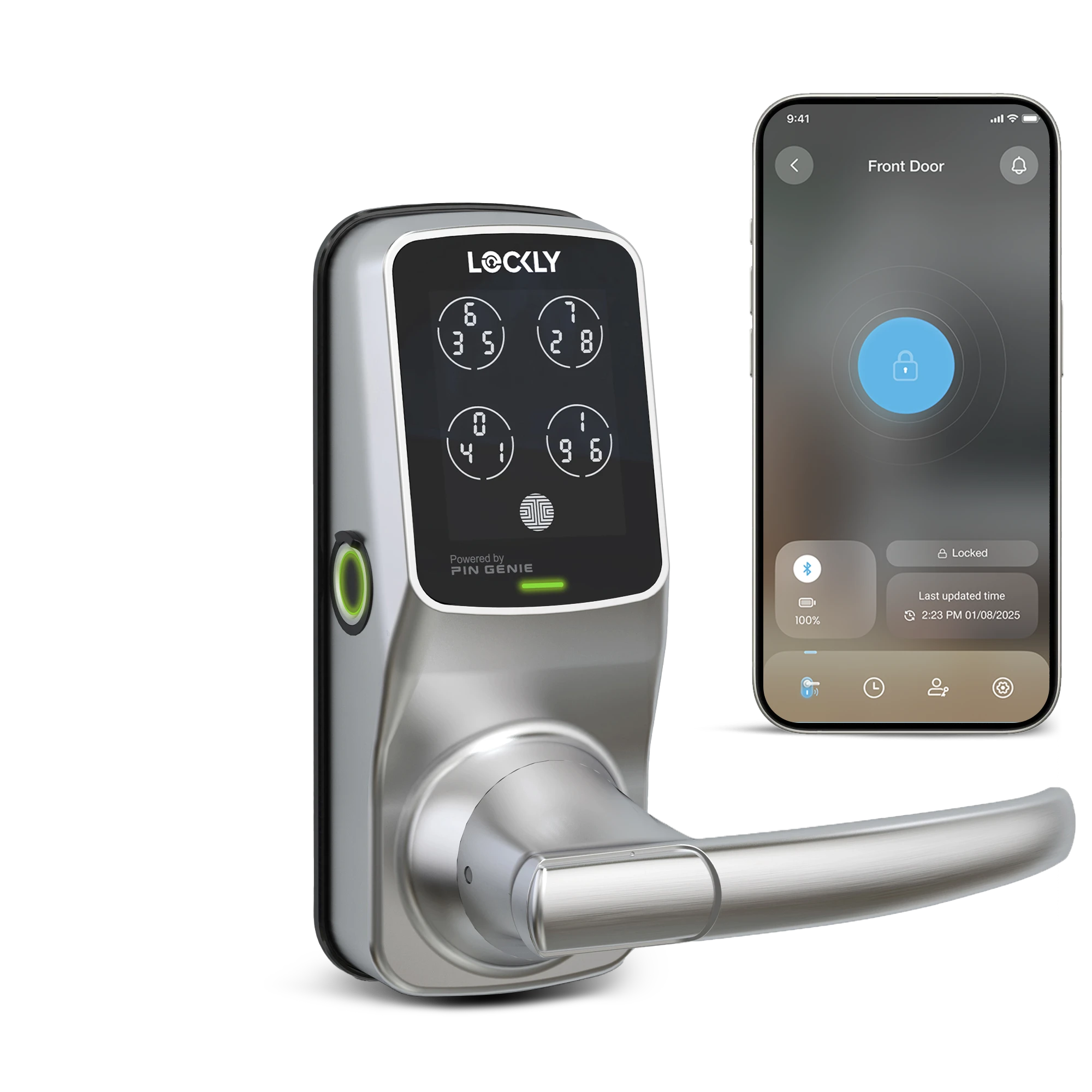 Peek-Proof Lockly Secure Plus Smart Lock