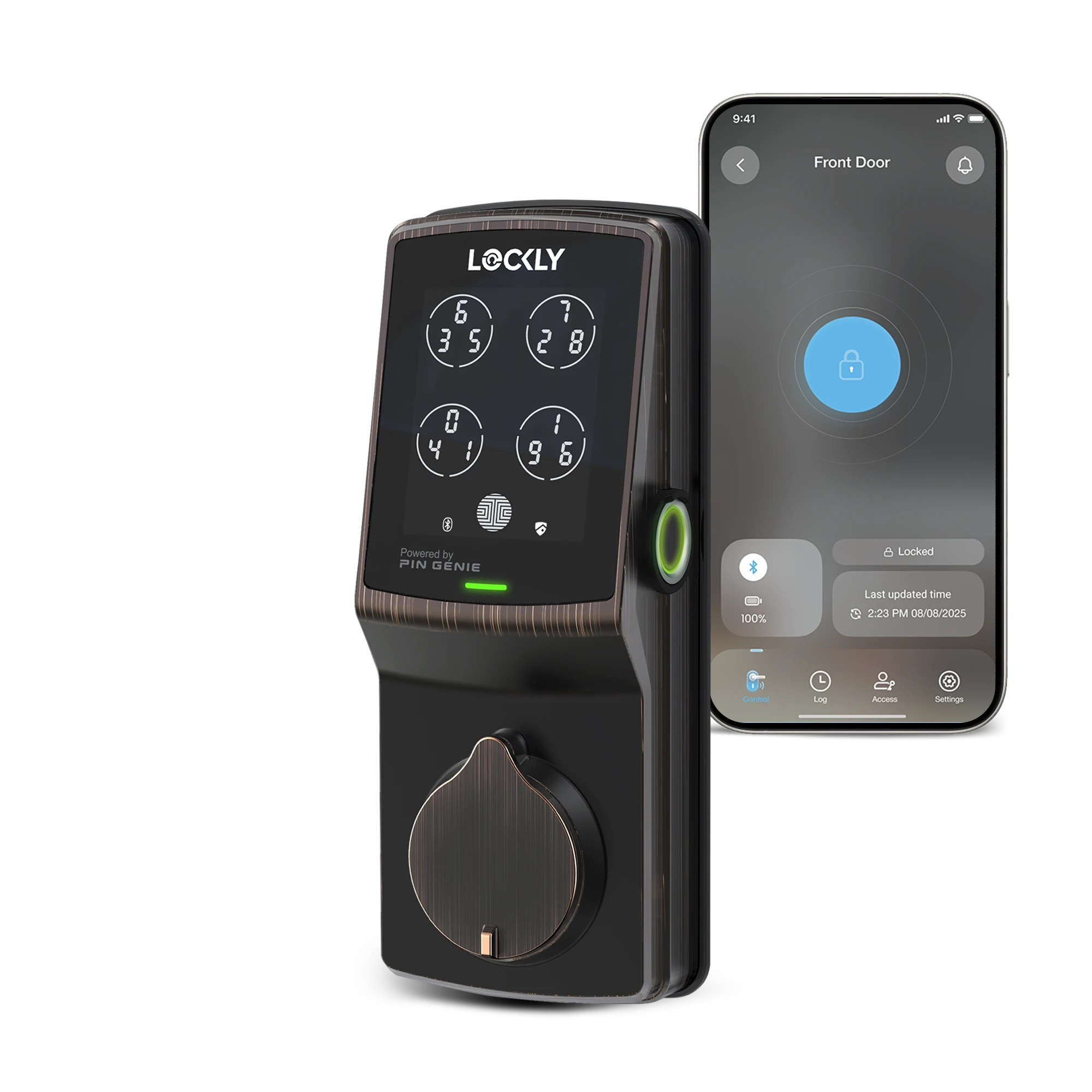 Peek-Proof Lockly Secure Plus Smart Lock