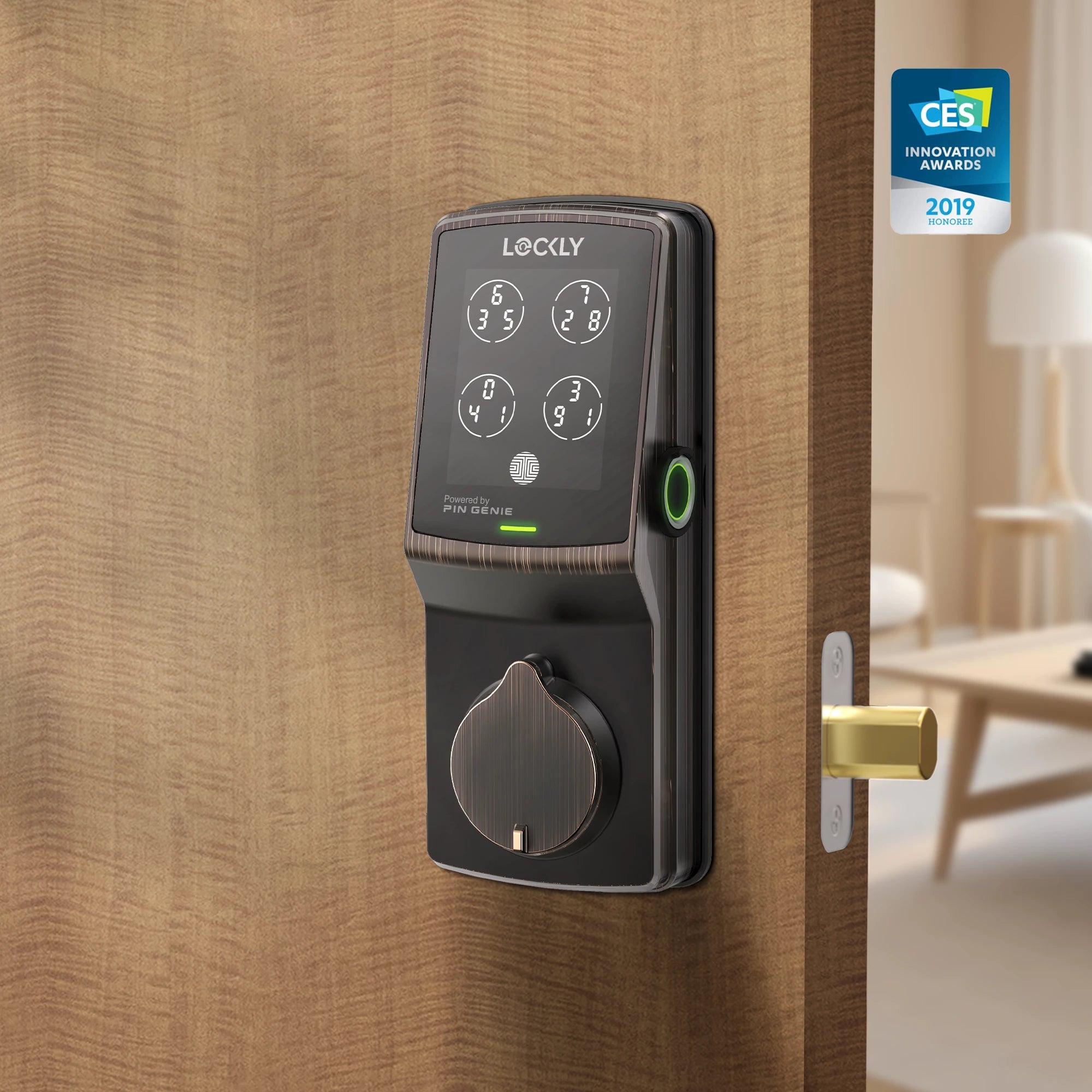 Peek-Proof Lockly Secure Plus Smart Lock