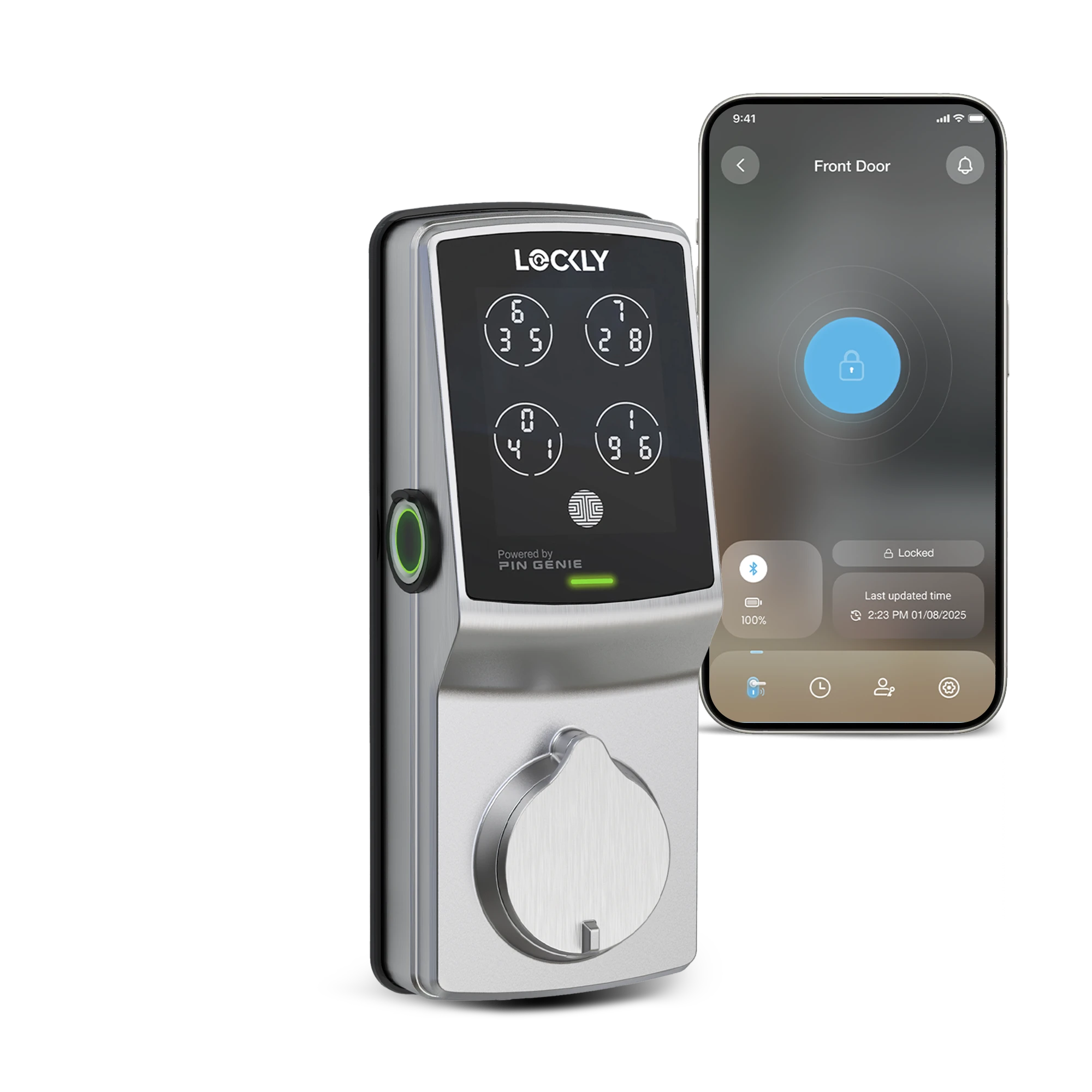 Peek-Proof Lockly Secure Plus Smart Lock