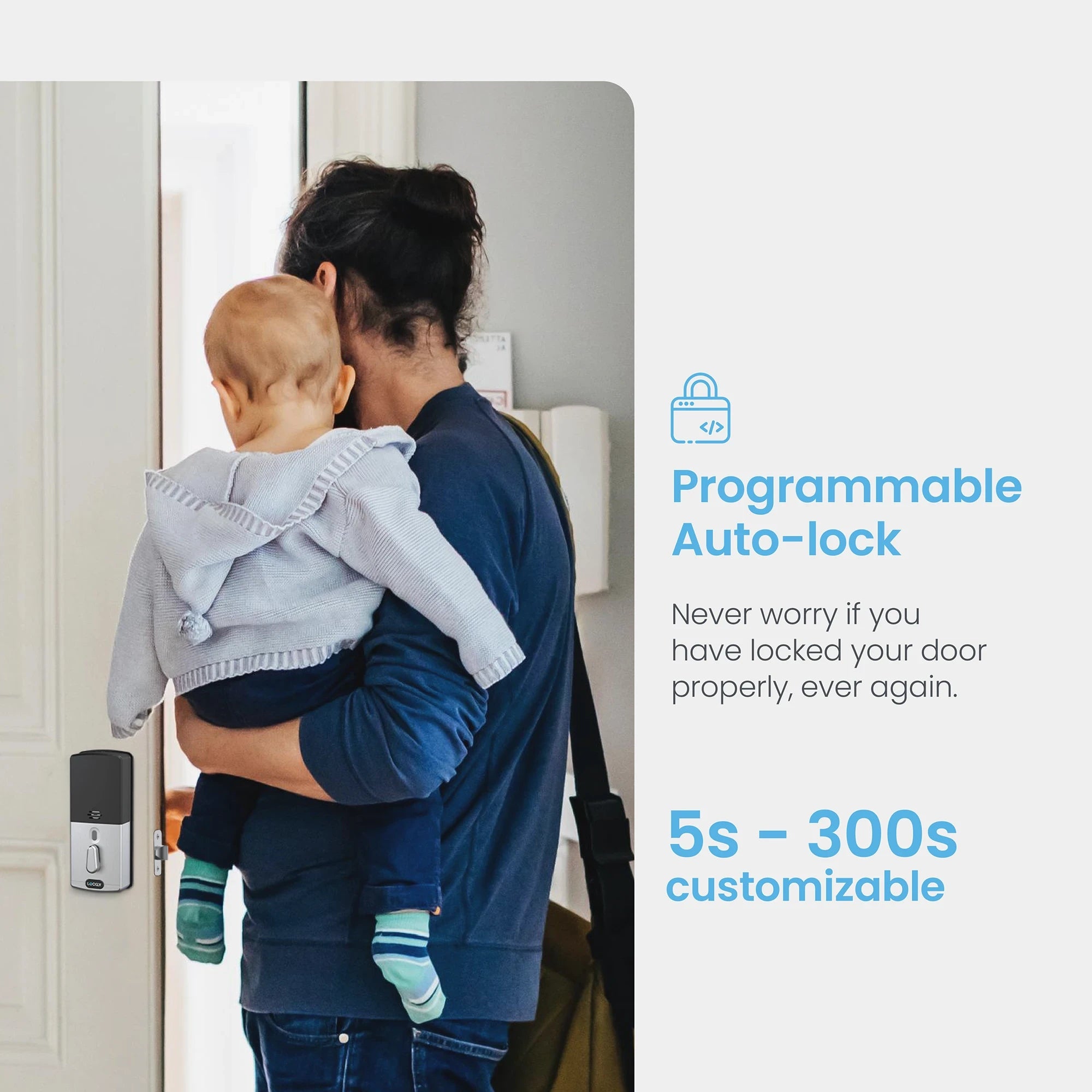 Peek-Proof Lockly Secure Plus Smart Lock