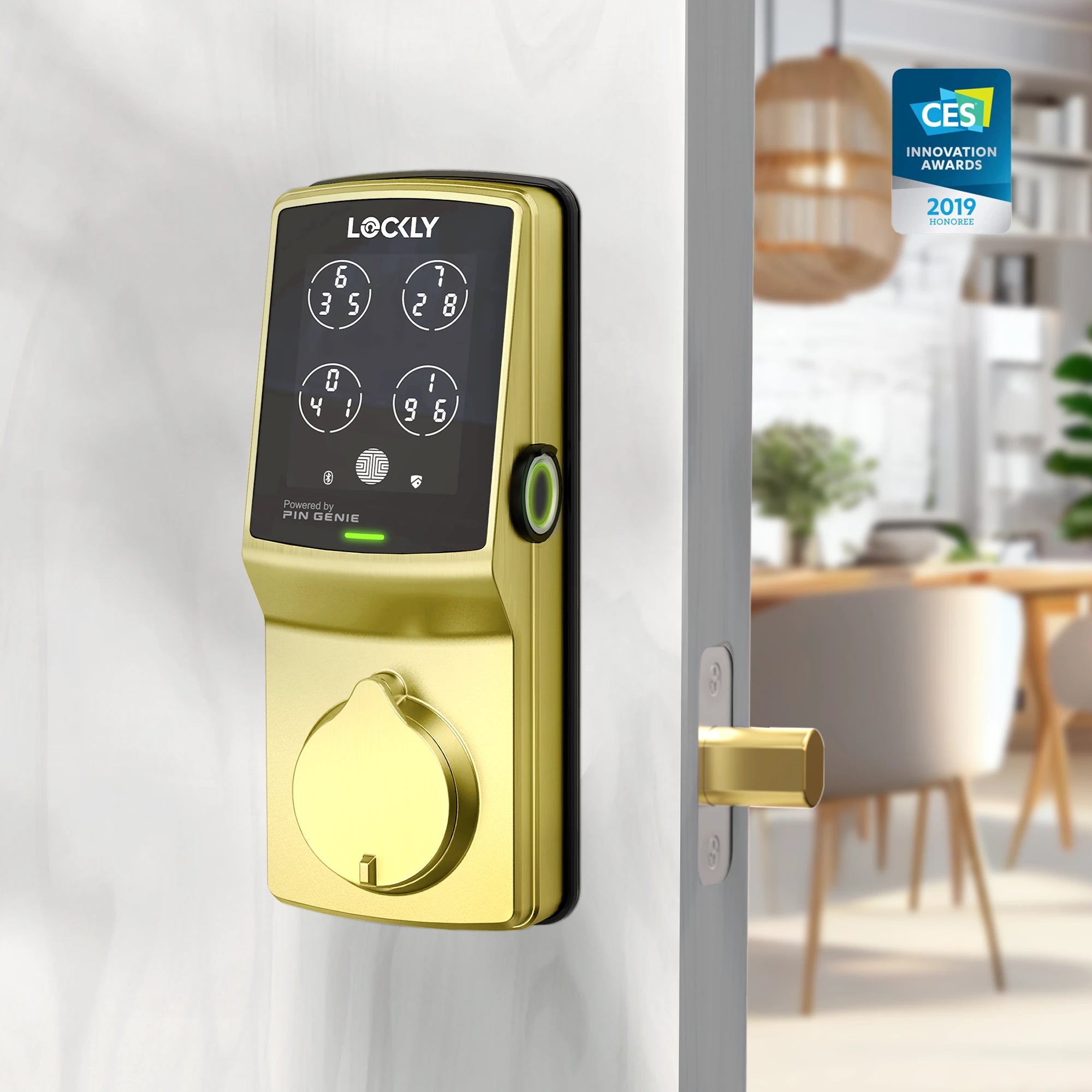Wi-Fi Enabled Lockly Secure Pro Smart Lock