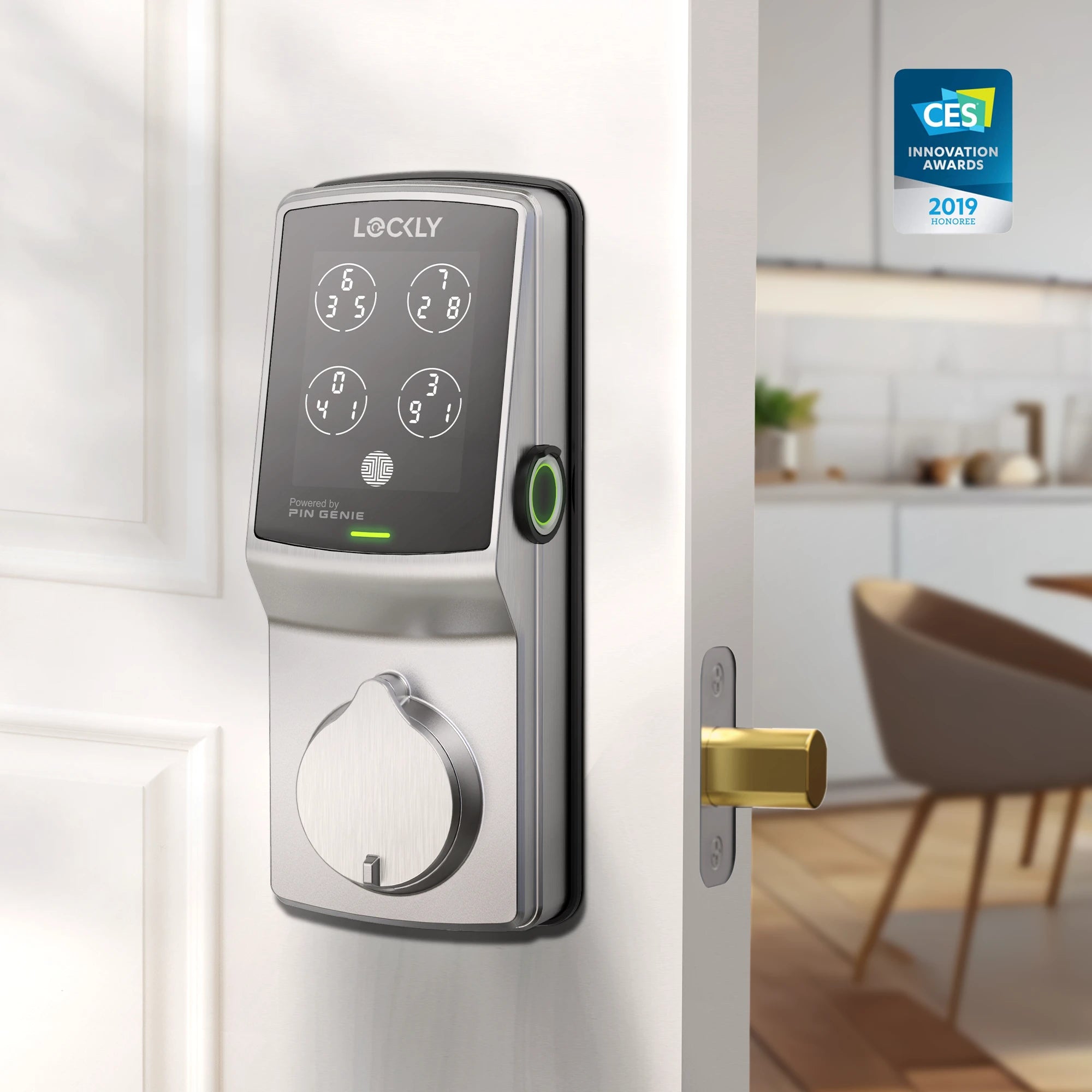 Wi-Fi Enabled Lockly Secure Pro Smart Lock