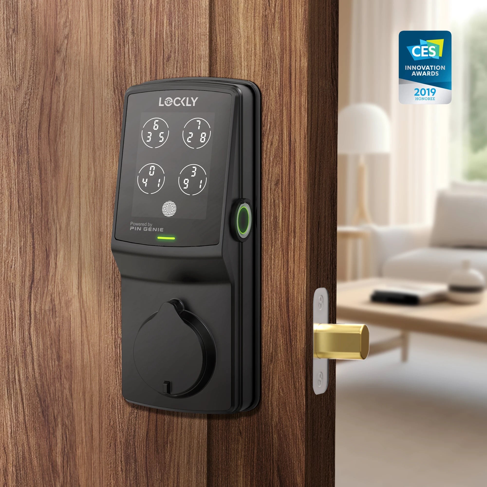 Wi-Fi Enabled Lockly Secure Pro Smart Lock