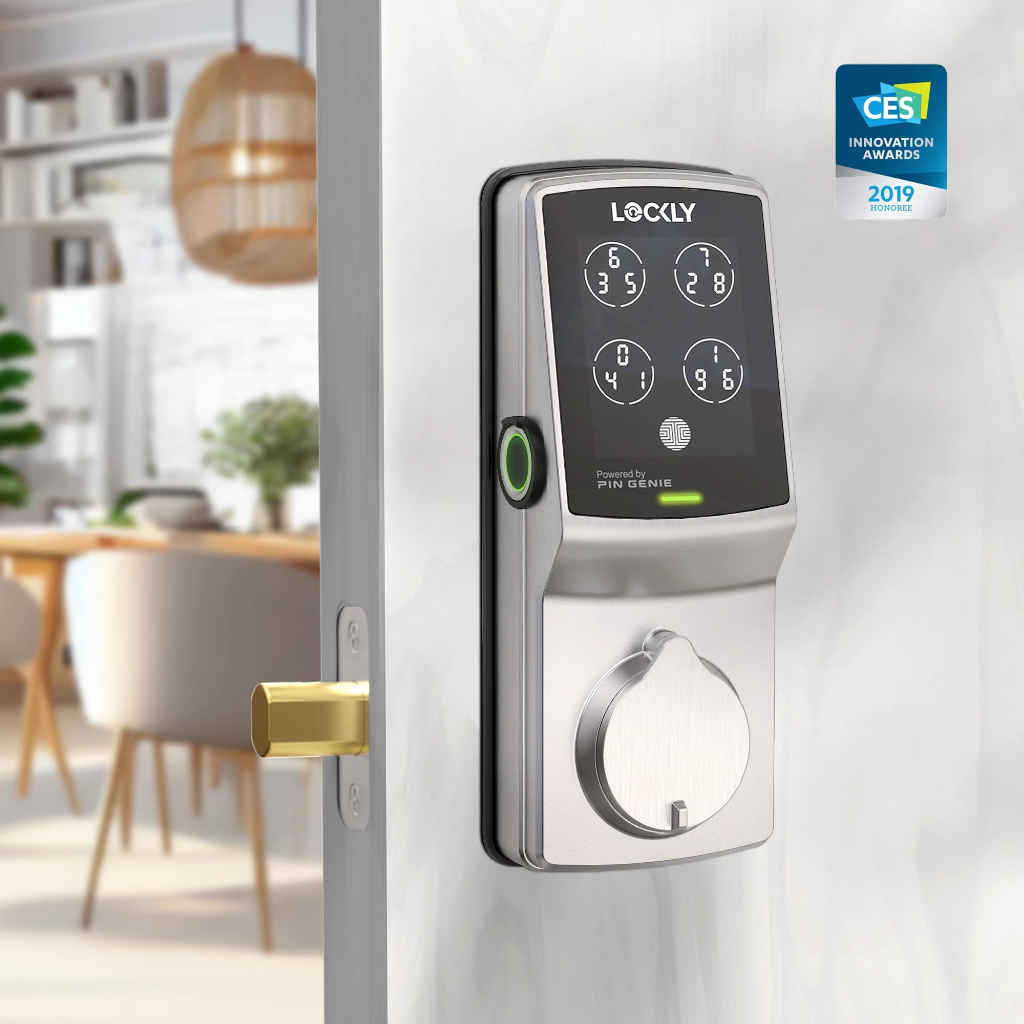 Wi-Fi Enabled Lockly Secure Pro Smart Lock