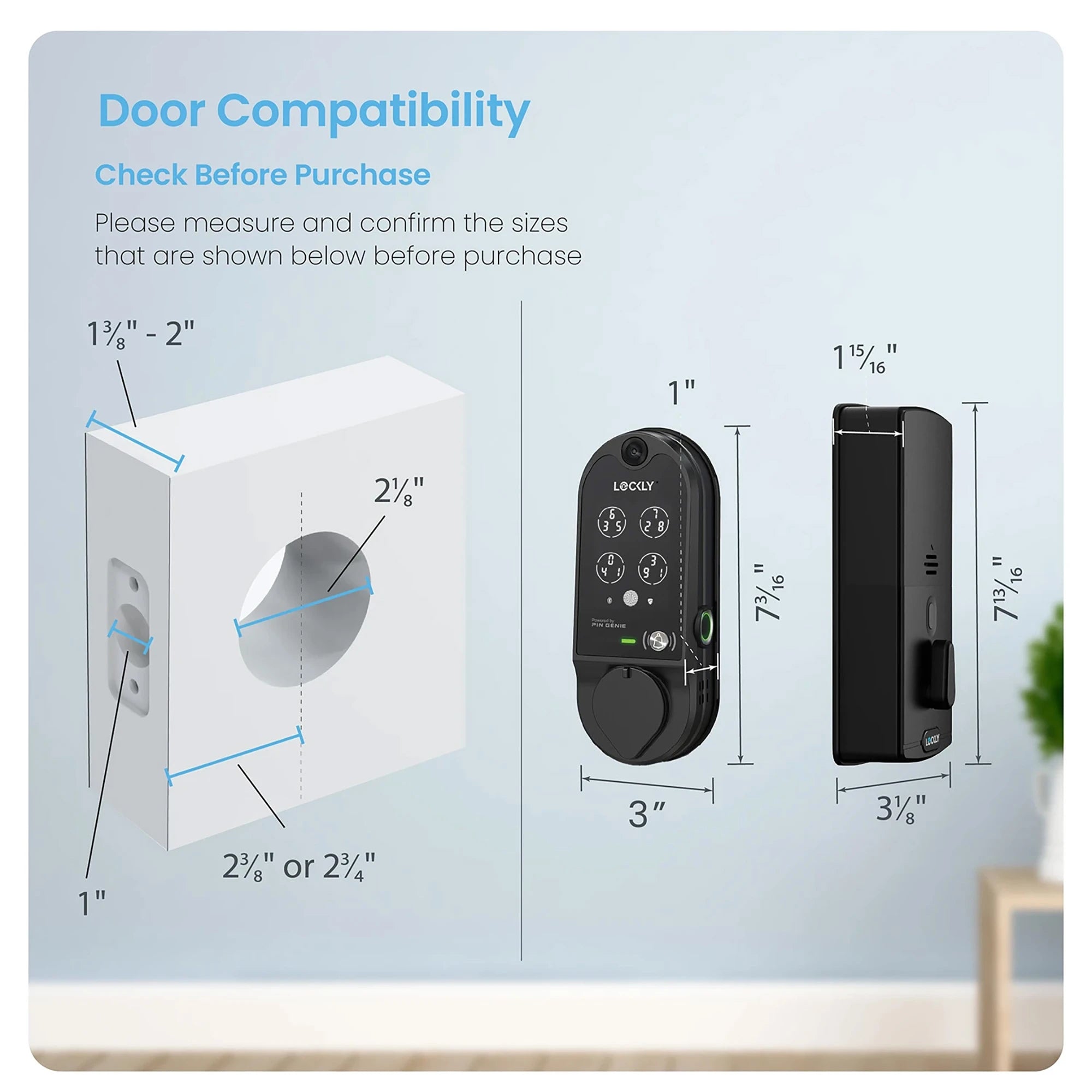 Lockly Vision™ - The Original Video Smart Lock