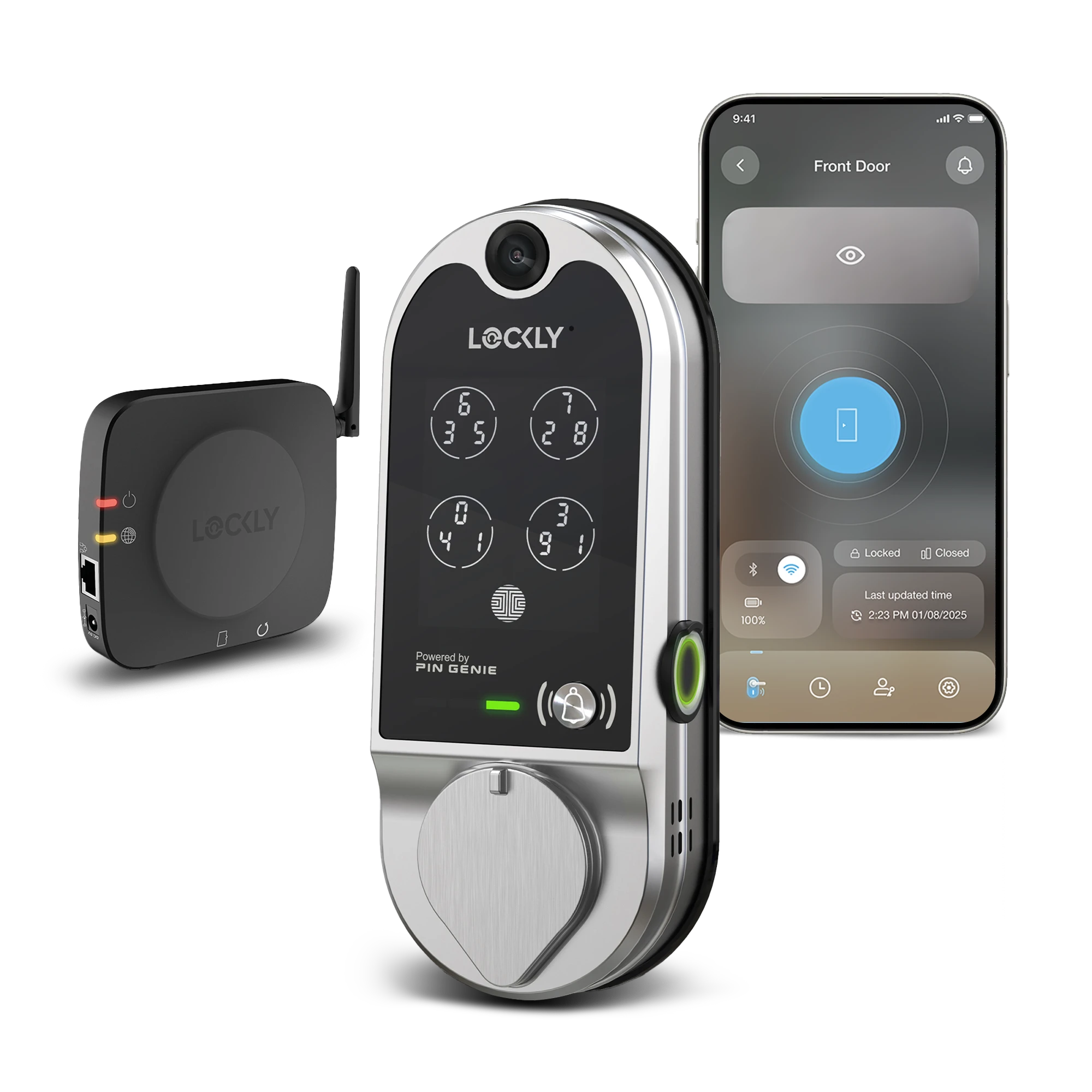 The Original Lockly Vision™ Video Smart Lock | Lockly®