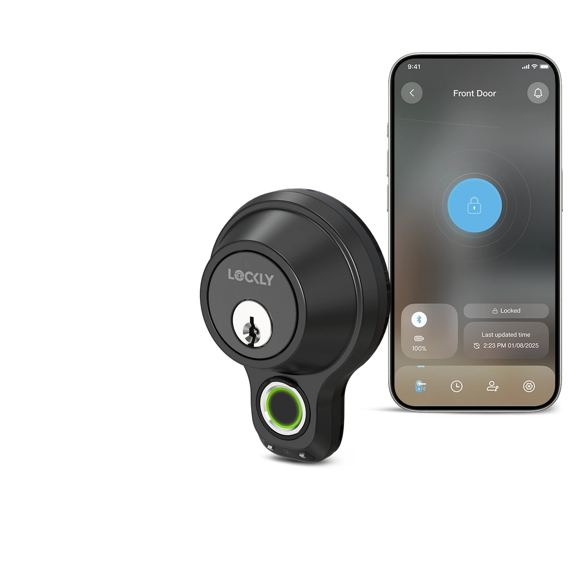 Lockly Model X Flex Touch Fingerprint Deadbolt