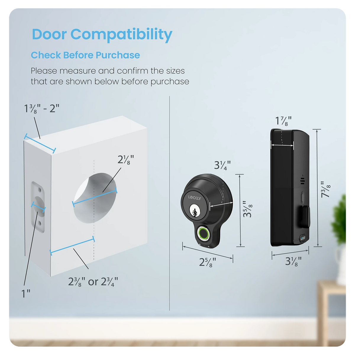 Lockly Model X Flex Touch Fingerprint Deadbolt