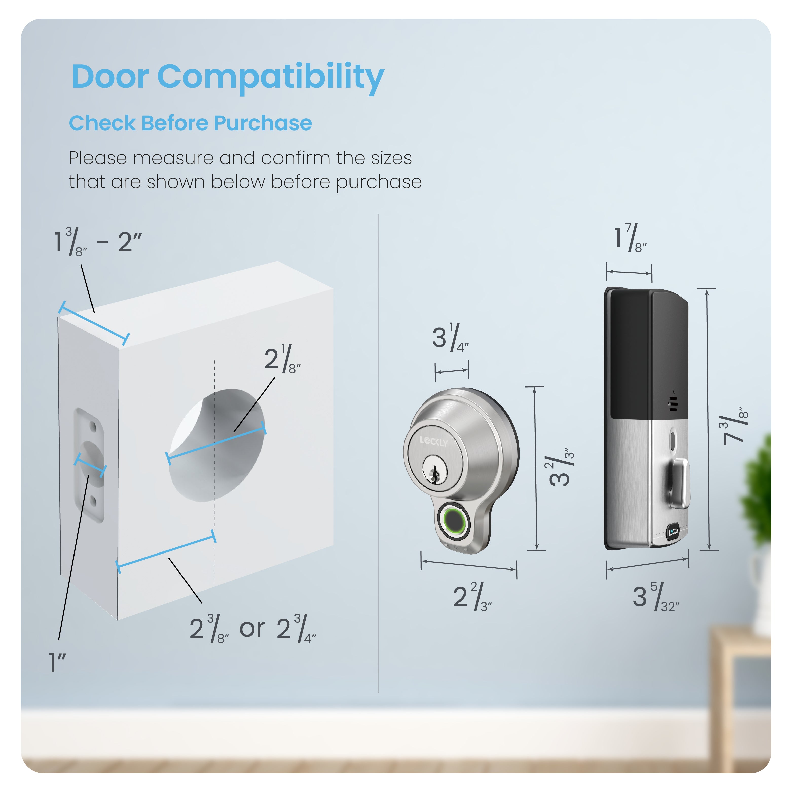 Lockly Access Touch Pro Fingerprint Deadbolt