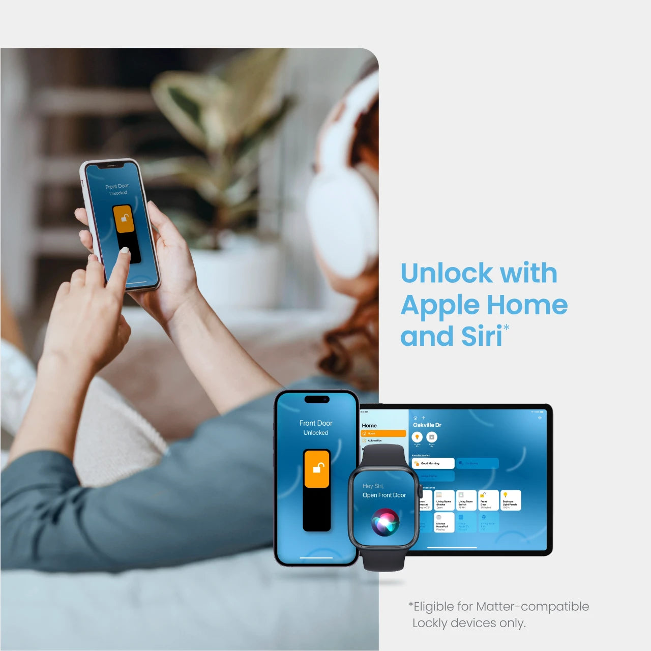 Unlock your home with Apple Home and Siri