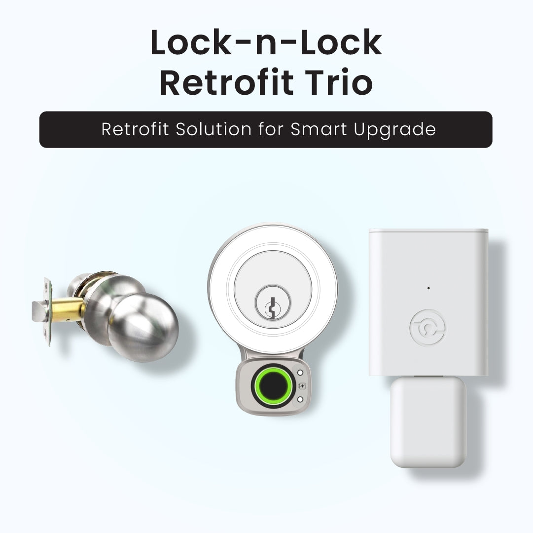 Lock n Knob retrofit Trio Locks