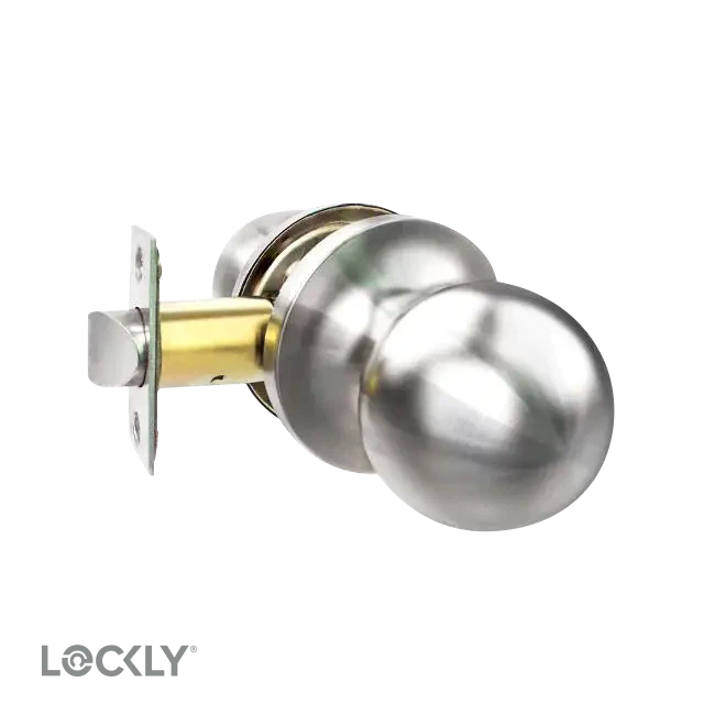 Lockly Doorknob, Stainless Steel