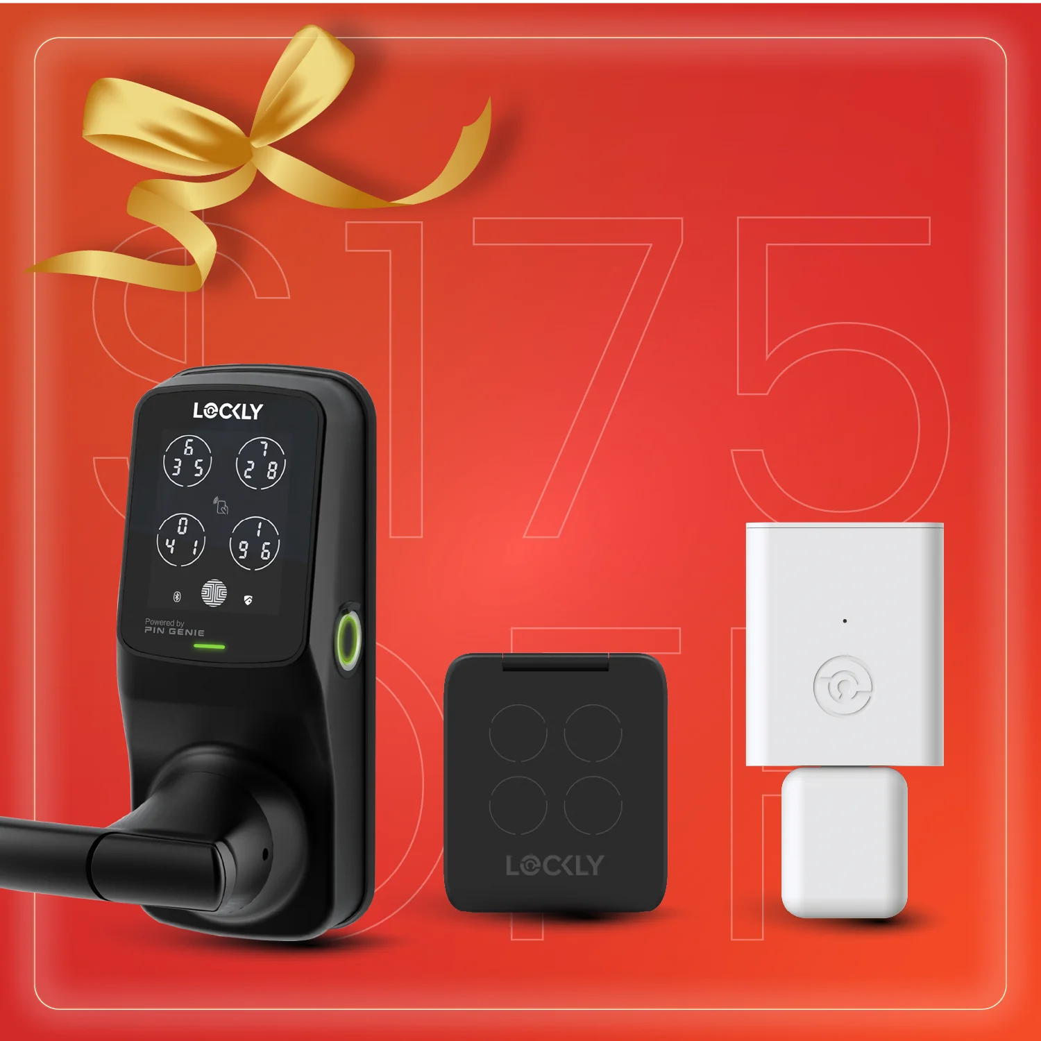 Secure Plus Latch Joyful Set with Card Access