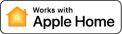 Works with Apple Home logo