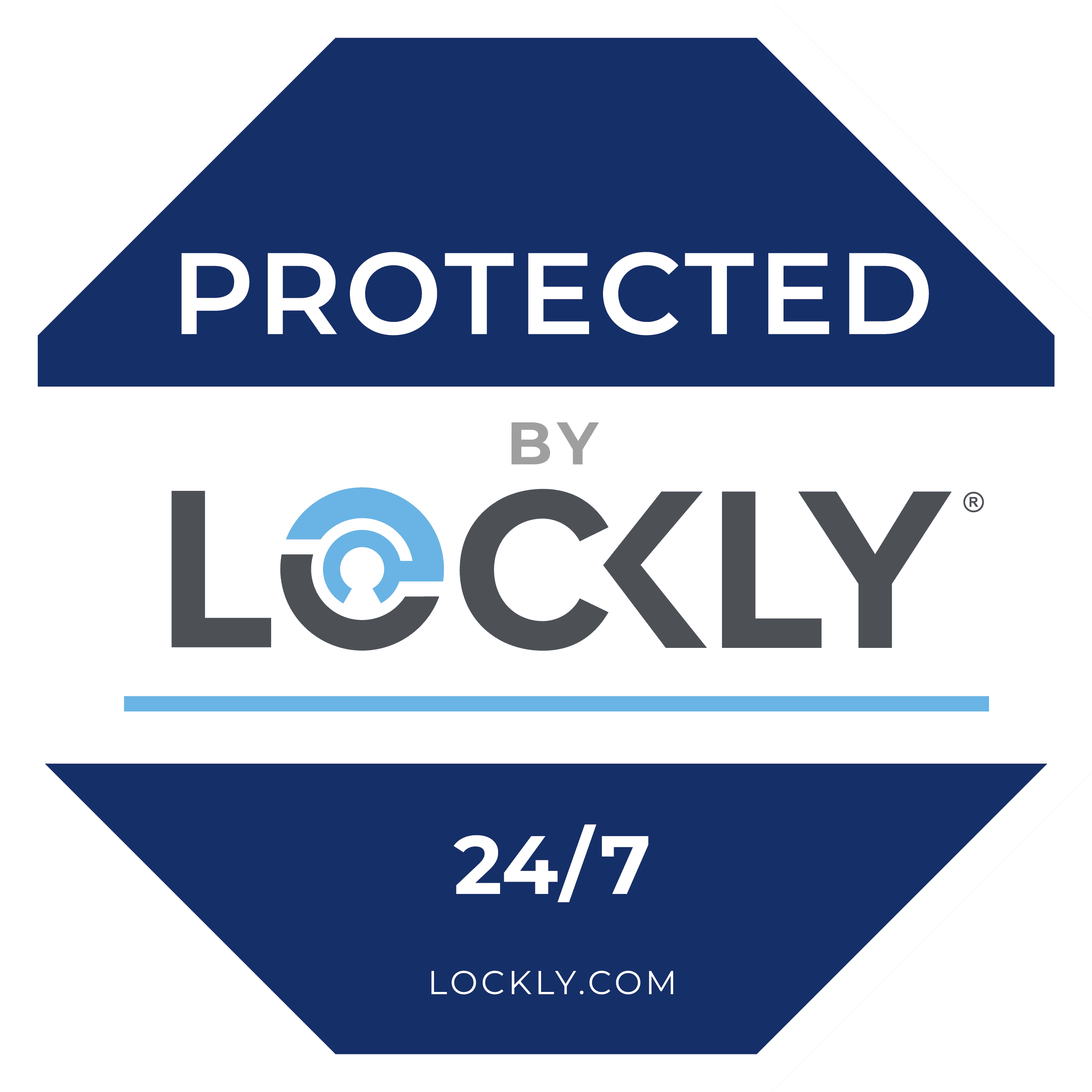 Lockly Security Yard Sign - Lockly