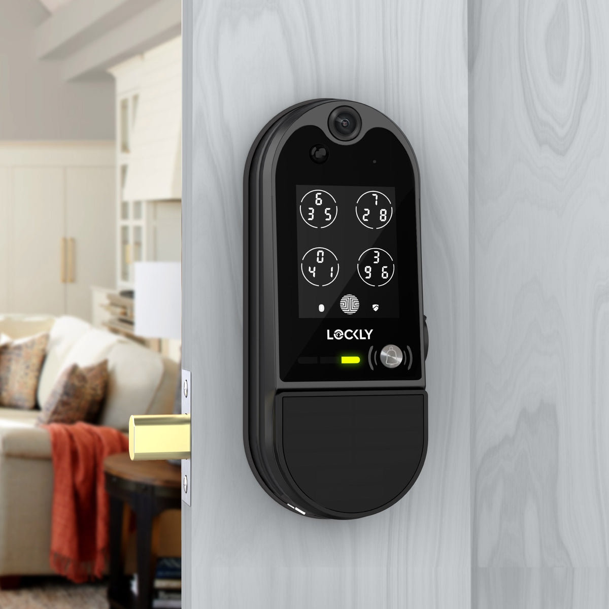 Nvmb The Next-Gen Video Smart Lock | Lockly Vision Elite | Lockly®