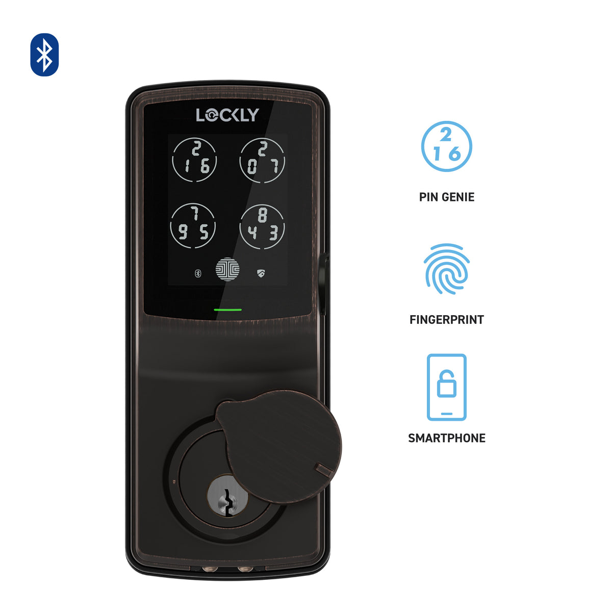Peek-Proof Smart Lock | Lockly Secure Plus | Lockly®