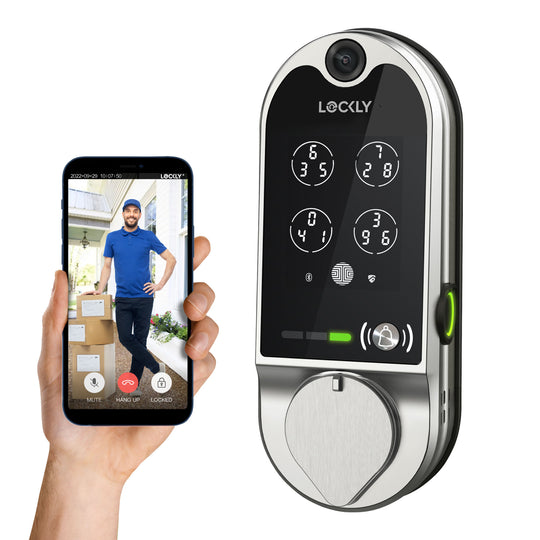 Lockly Vision™ - The First-Ever Doorbell Camera Smart Lock