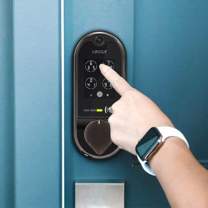 Lockly Smart Lock in bronze 